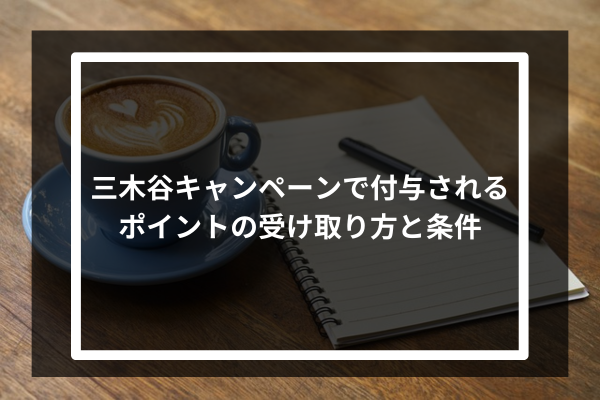 三木谷キャンペーンで付与されるポイントの受け取り方と条件
